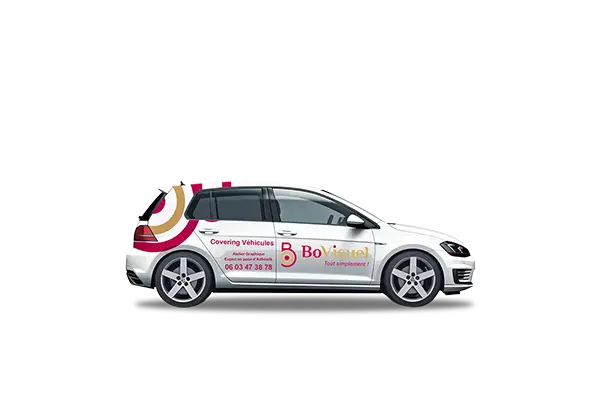Voiture floquée publicitaire à Bordeaux